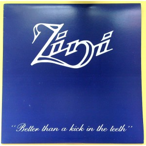 ZINI "Better Than A Kick In The Teeth" (Breeder ZN 266) Austria 2005 reissue LP of 1980 album  (Hard Rock, Psychedelic Rock)